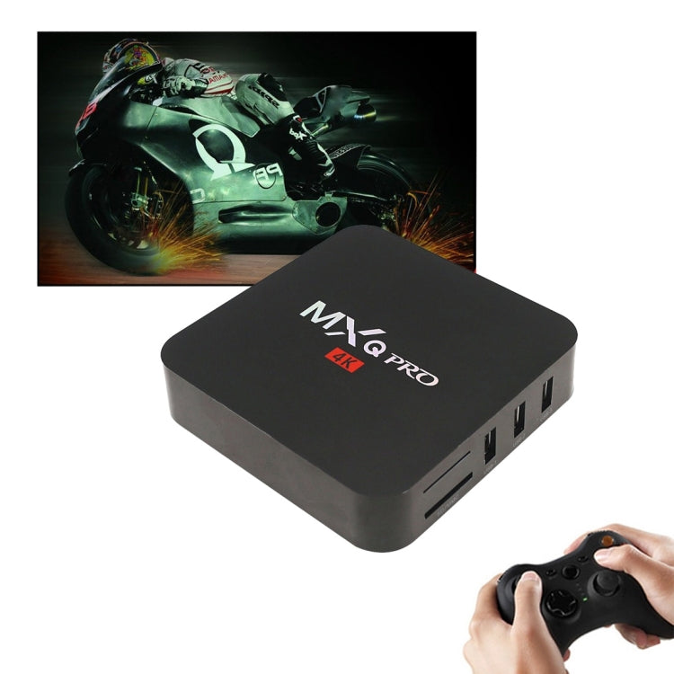 MXQ PROi 1080P 4K HD Smart TV BOX with Remote Controller, Android 7.1 S905W Quad Core Cortex-A53 Up to 2GHz, RAM: 1GB, ROM: 8GB, Support WiFi, US Plug - Amlogic S905 by buy2fix | Online Shopping UK | buy2fix