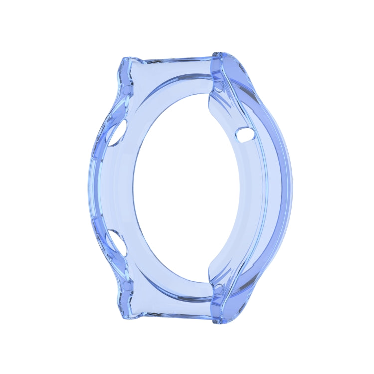 For Huawei Watch GT 2 Pro / GT 2 ECG Half Coverage Hollowed TPU Protective Case(Transparent Blue) - Watch Cases by buy2fix | Online Shopping UK | buy2fix
