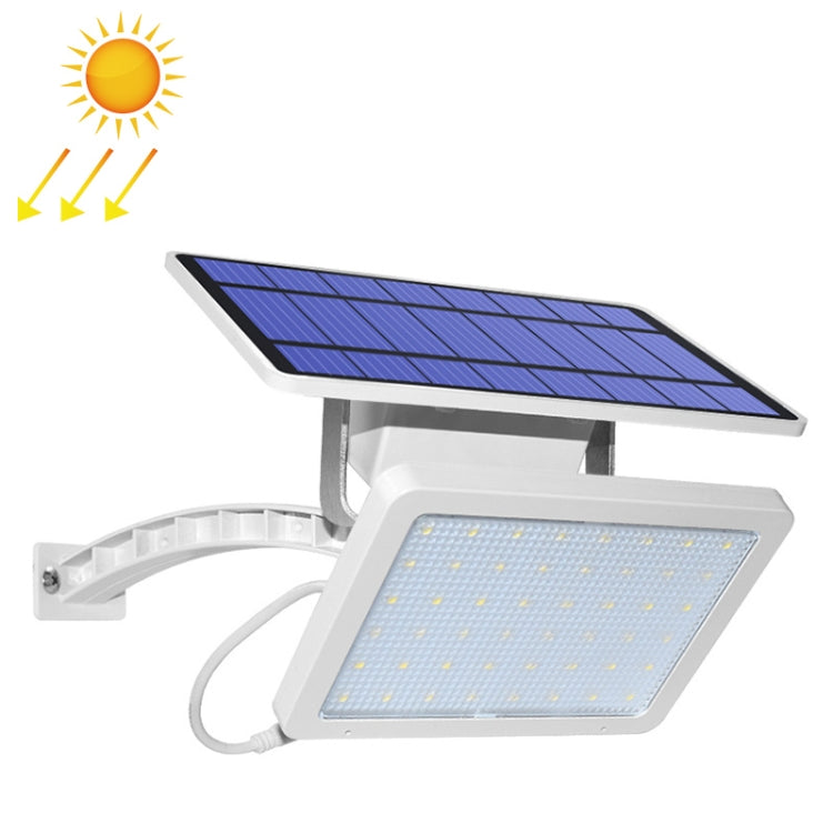 48 LED Detachable Solar Light IP65 Waterproof Outdoor Courtyard LED Street Lamp, Light Color:Warm Light(White) - Solar Lights by buy2fix | Online Shopping UK | buy2fix