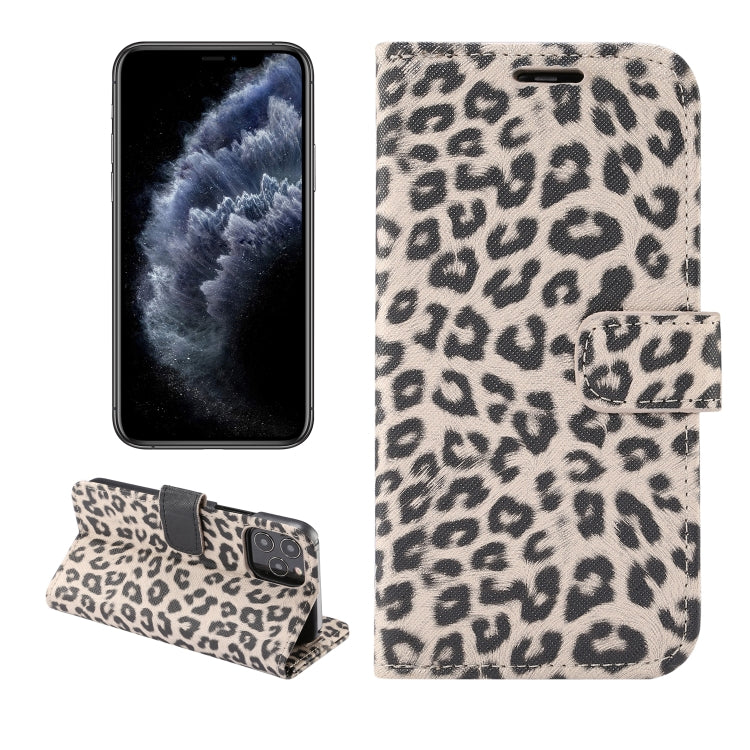 For iPhone 13 Leopard Pattern Horizontal Flip PC + PU Leather Case with Holder & Card Slots & Wallet(Brown) - iPhone 13 Cases by buy2fix | Online Shopping UK | buy2fix