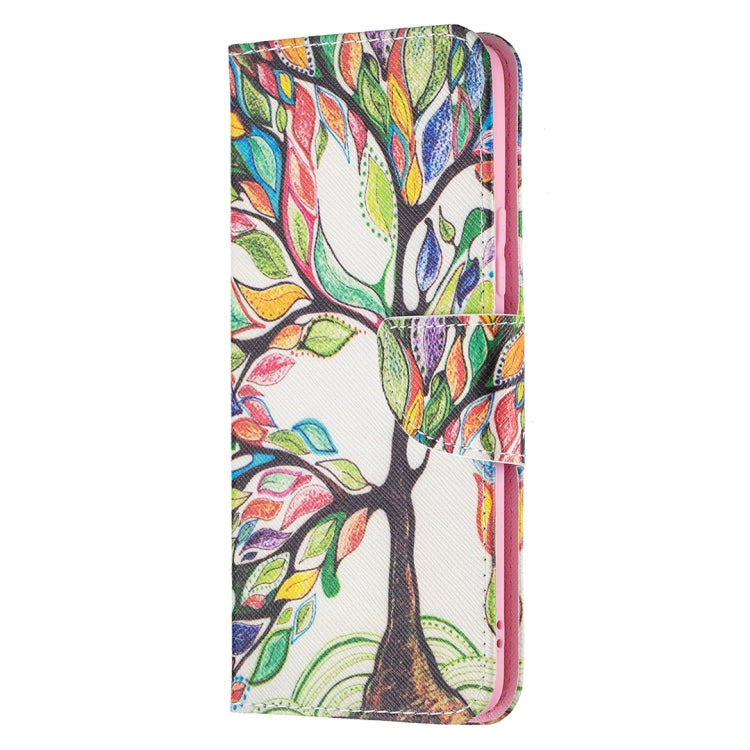 For OPPO Realme 8 / Realme 8 Pro Colored Drawing Pattern Horizontal Flip Leather Case with Holder & Card Slots & Wallet(Tree Life) - Realme Cases by buy2fix | Online Shopping UK | buy2fix