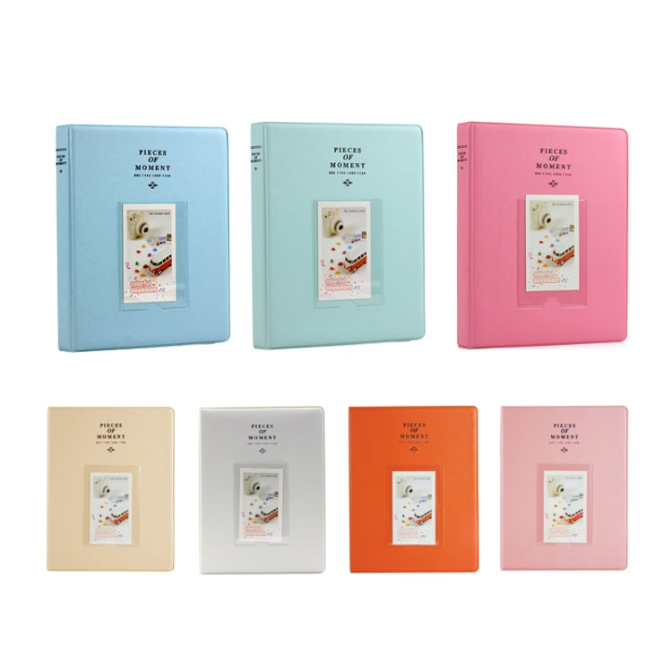 128 Pockets Photo Book Album Name Card Holder for Fujifilm Instax Mini 8 /7s /70 /25 /50s /90(Pink) - Photo Albums & Photo Frames by buy2fix | Online Shopping UK | buy2fix