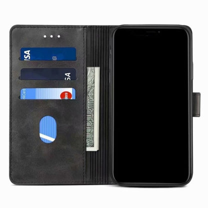 For iPhone 13 Pro GUSSIM Business Style Horizontal Flip Leather Case with Holder & Card Slots & Wallet (Black) - iPhone 13 Pro Cases by GUSSIM | Online Shopping UK | buy2fix