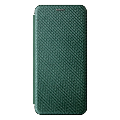 Carbon Fiber Texture Horizontal Flip TPU + PC + PU Leather Case with Card Slot For Motorola Edge 20 Lite(Green) - Motorola Cases by buy2fix | Online Shopping UK | buy2fix