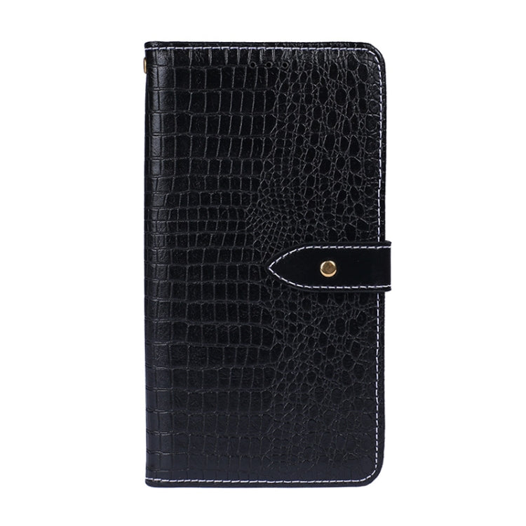 For Ulefone Armor 11 5G idewei Crocodile Texture Horizontal Flip Leather Case with Holder & Card Slots & Wallet(Black) - Ulefone Cases by idewei | Online Shopping UK | buy2fix