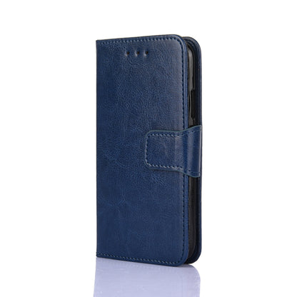 For iPhone 13 Crystal Texture Horizontal Flip Leather Case with Holder & Card Slots & Wallet(Royal Blue) - iPhone 13 Cases by buy2fix | Online Shopping UK | buy2fix