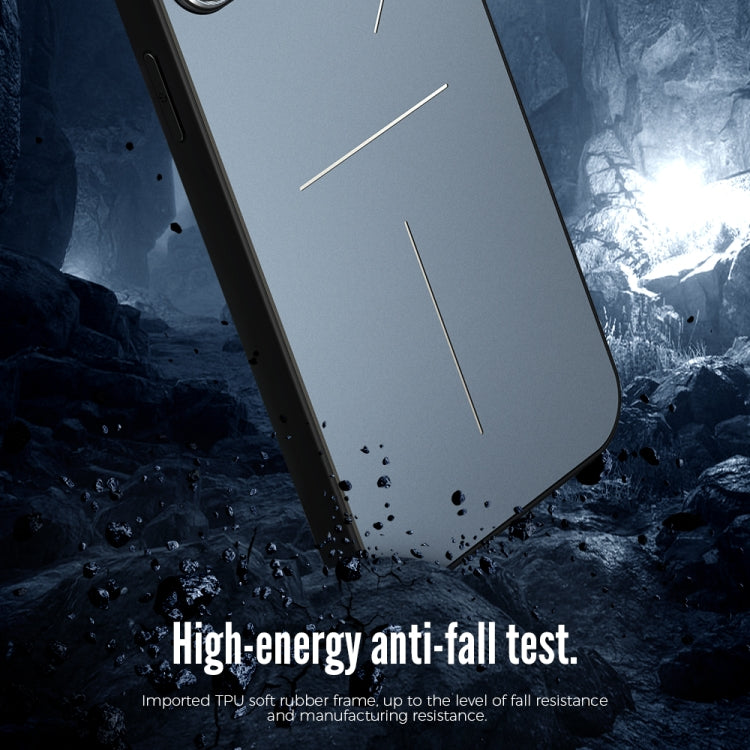 For iPhone 11 Pro R-JUST RJ-52 3-Line Style Metal TPU Shockproof Protective Case (Silver) - iPhone 11 Pro Cases by R-JUST | Online Shopping UK | buy2fix