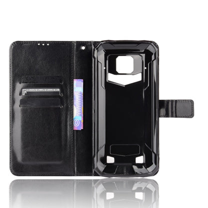 For Doogee S88 Plus / S88 Pro Crazy Horse Texture Horizontal Flip Leather Case with Holder & Card Slots & Lanyard(Black) - More Brand by buy2fix | Online Shopping UK | buy2fix