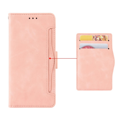 For Blackview Oscal C20 Skin Feel Calf Pattern Horizontal Flip Leather Case with Holder & Card Slots & Photo Frame(Pink) - More Brand by buy2fix | Online Shopping UK | buy2fix