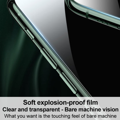 For iPhone 13 Pro 2pcs IMAK Curved Full Screen Hydrogel Film Back Protector - iPhone 13 Pro Tempered Glass by imak | Online Shopping UK | buy2fix