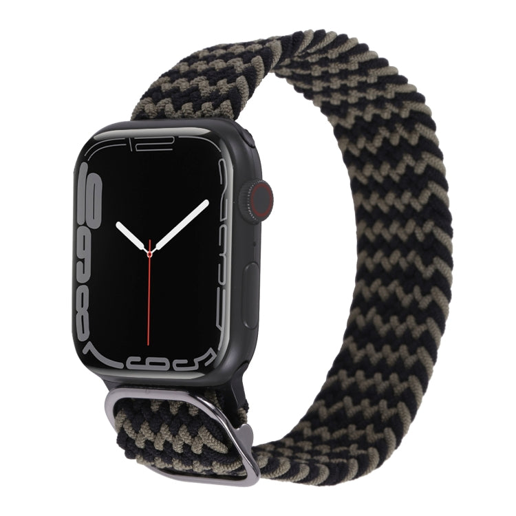 Nylon Braid Strap Watch Band For Apple Watch Ultra 49mm&Watch Ultra 2 49mm / Series 9&8&7 45mm / SE 3&SE 2&6&SE&5&4 44mm / 3&2&1 42mm(21) - Watch Bands by buy2fix | Online Shopping UK | buy2fix