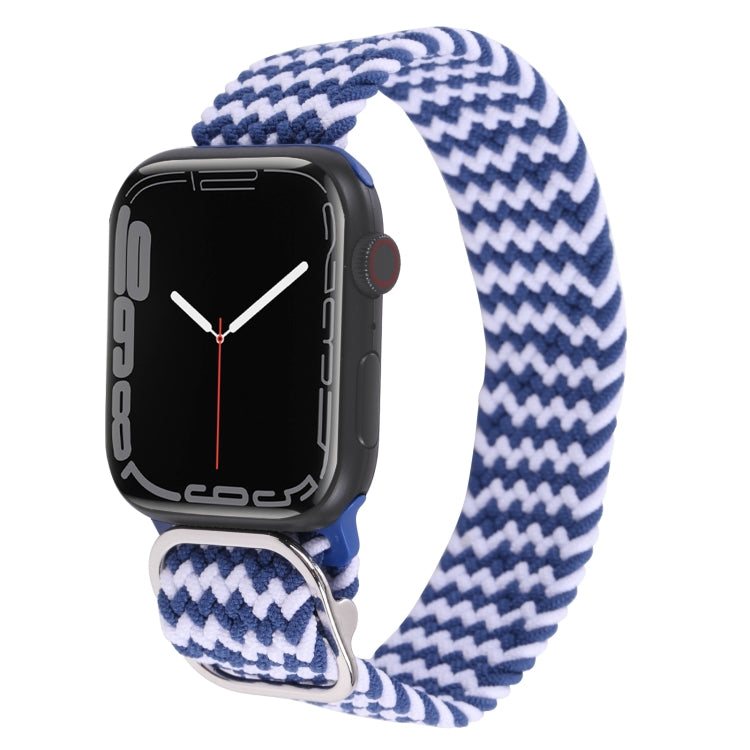 Nylon Braid Strap Watch Band For Apple Watch Ultra 49mm&Watch Ultra 2 49mm / Series 9&8&7 45mm / SE 3&SE 2&6&SE&5&4 44mm / 3&2&1 42mm(24) - Watch Bands by buy2fix | Online Shopping UK | buy2fix