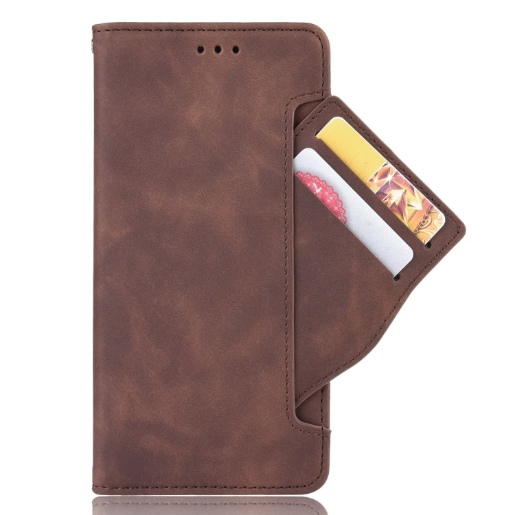 For Ulefone Armor X9 Skin Feel Calf Pattern Leather Phone Case(Brown) - Ulefone Cases by buy2fix | Online Shopping UK | buy2fix