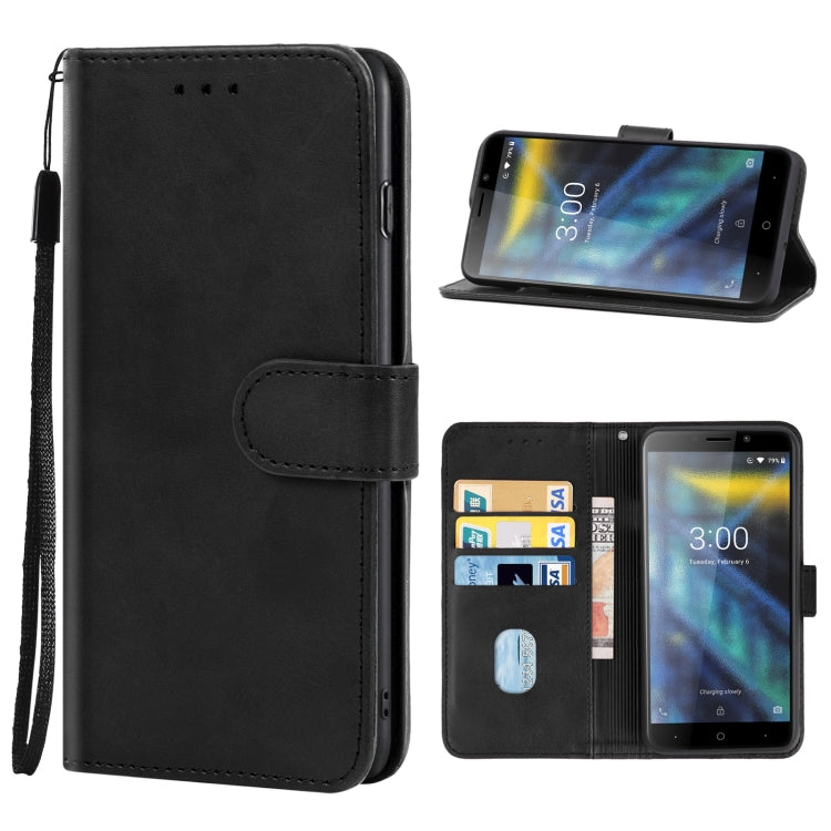 Leather Phone Case For DOOGEE X50L(Black) - Doogee Cases by buy2fix | Online Shopping UK | buy2fix