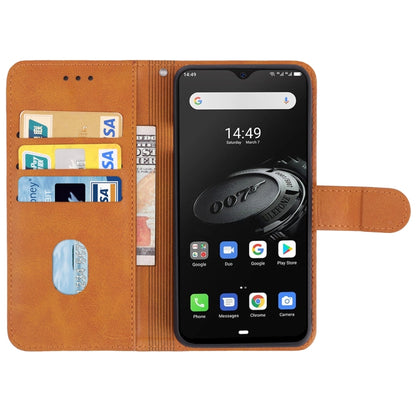 Leather Phone Case For Ulefone Armor 7E(Brown) - Ulefone Cases by buy2fix | Online Shopping UK | buy2fix