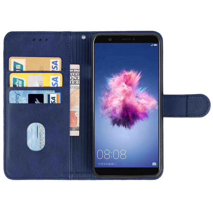 Leather Phone Case For Honor 7S(Blue) - Doogee Cases by buy2fix | Online Shopping UK | buy2fix