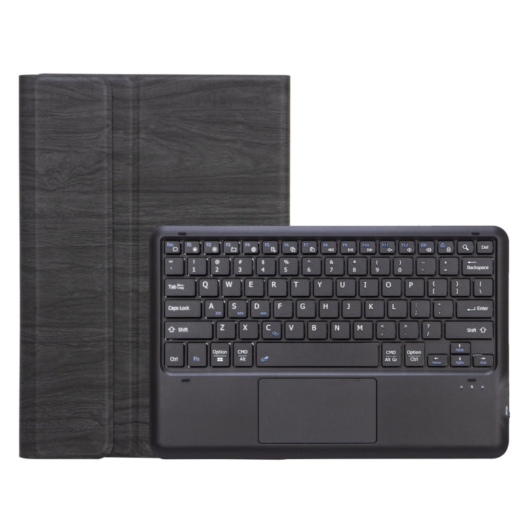 SF109-A Tree Texture Bluetooth Keyboard Leather Case with Touchpad For Microsoft Surface Pro 4 / 5 / 6 / 7(Black + Black) - Others Keyboard by buy2fix | Online Shopping UK | buy2fix