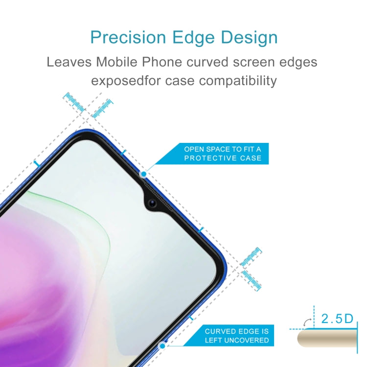 10 PCS 0.26mm 9H 2.5D Tempered Glass Film For Blackview A70 Pro - For Blackview by buy2fix | Online Shopping UK | buy2fix