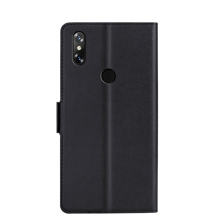 For Doogee Y8 Ultra-thin Voltage Side Buckle PU + TPU Leather Phone Case(Black) - More Brand by buy2fix | Online Shopping UK | buy2fix