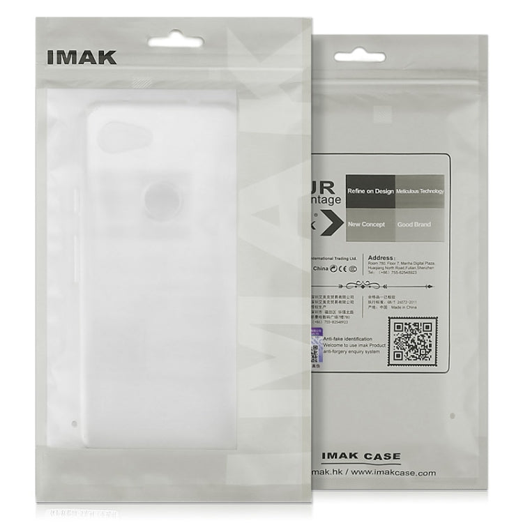 For Xiaomi Redmi K50 / K50 Pro 5G IMAK UX-5 Series Transparent TPU Phone Case(Transparent) - Xiaomi Cases by imak | Online Shopping UK | buy2fix