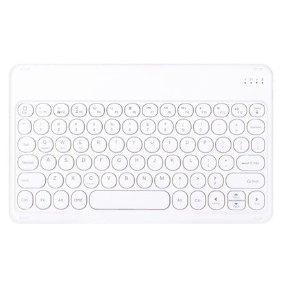 X4 Universal Round Keys Panel Spray Color Bluetooth Keyboard(White) - Universal Keyboard by buy2fix | Online Shopping UK | buy2fix