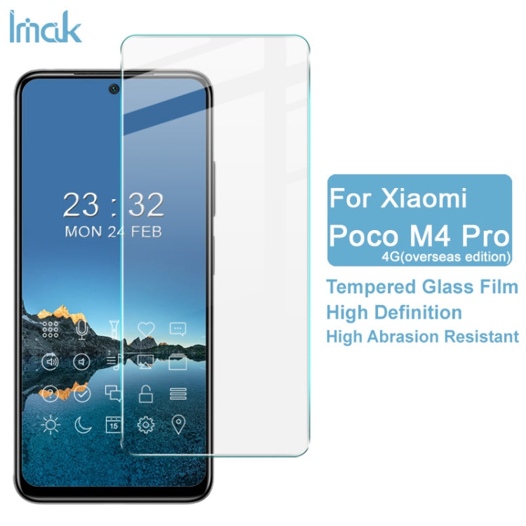 For Xiaomi Poco M4 Pro 4G IMAK H Series Tempered Glass Film -  by imak | Online Shopping UK | buy2fix