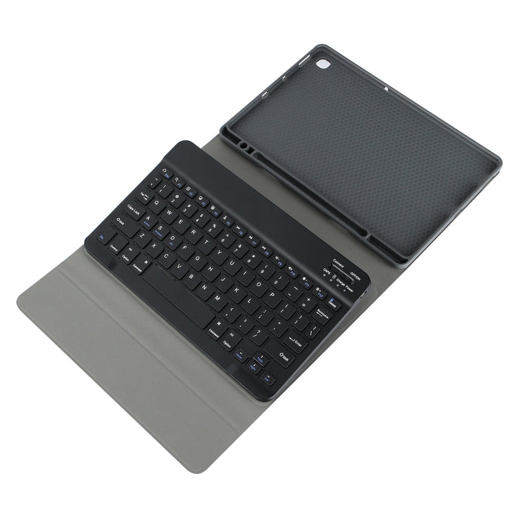 Square Cap Bluetooth Keyboard Leather Case with Pen Slot for Samsung Galaxy Tab S6 Lite(Black) - Samsung Keyboard by buy2fix | Online Shopping UK | buy2fix