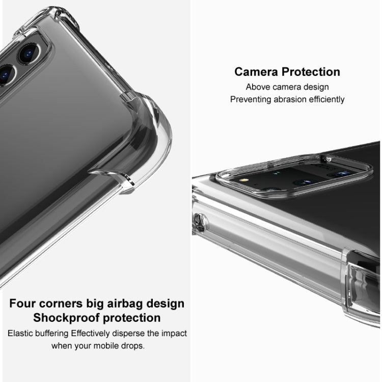 For Xiaomi Redmi Note 11 Pro China / Note 11 Pro+ 5G IMAK All Coverage Shockproof Airbag TPU Case with Screen Protector(Transparent) - Xiaomi Cases by imak | Online Shopping UK | buy2fix