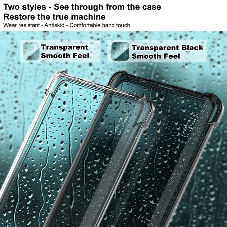 For Xiaomi Black Shark 5 imak TPU Phone Case with Screen Protector(Transparent) - Xiaomi Cases by imak | Online Shopping UK | buy2fix