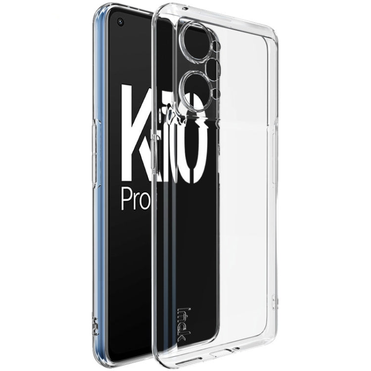 For OPPO K10 Pro 5G imak UX-5 Series Transparent Shockproof TPU Phone Case(Transparent) - OPPO Cases by imak | Online Shopping UK | buy2fix