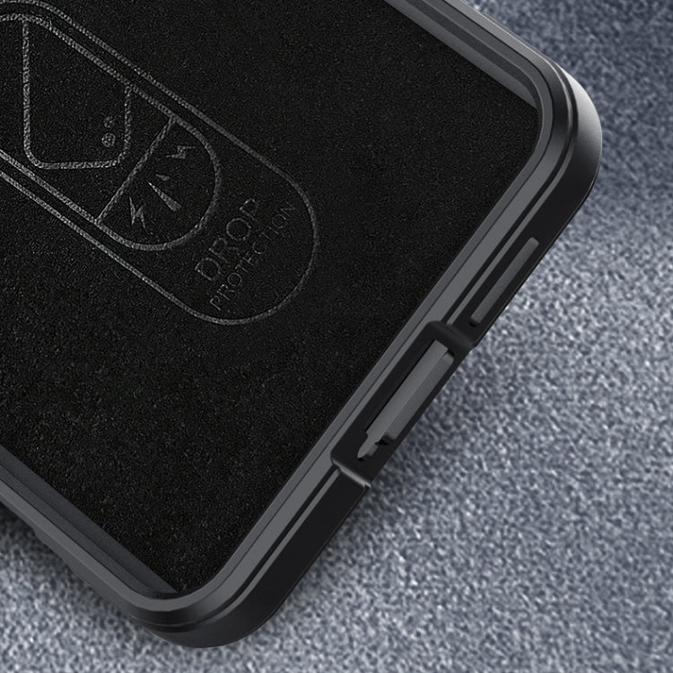For vivo S12 Magic Shield TPU + Flannel Phone Case(Light Blue) - vivo Cases by buy2fix | Online Shopping UK | buy2fix