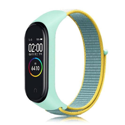 For Xiaomi Mi Band 7 Nylon Weave Watch Band(Sunny) - Watch Bands by buy2fix | Online Shopping UK | buy2fix