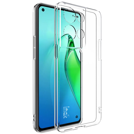 For OPPO Reno8 Pro 5G IMAK UX-10 Series Shockproof TPU Phone Case(Transparent) - OPPO Cases by imak | Online Shopping UK | buy2fix