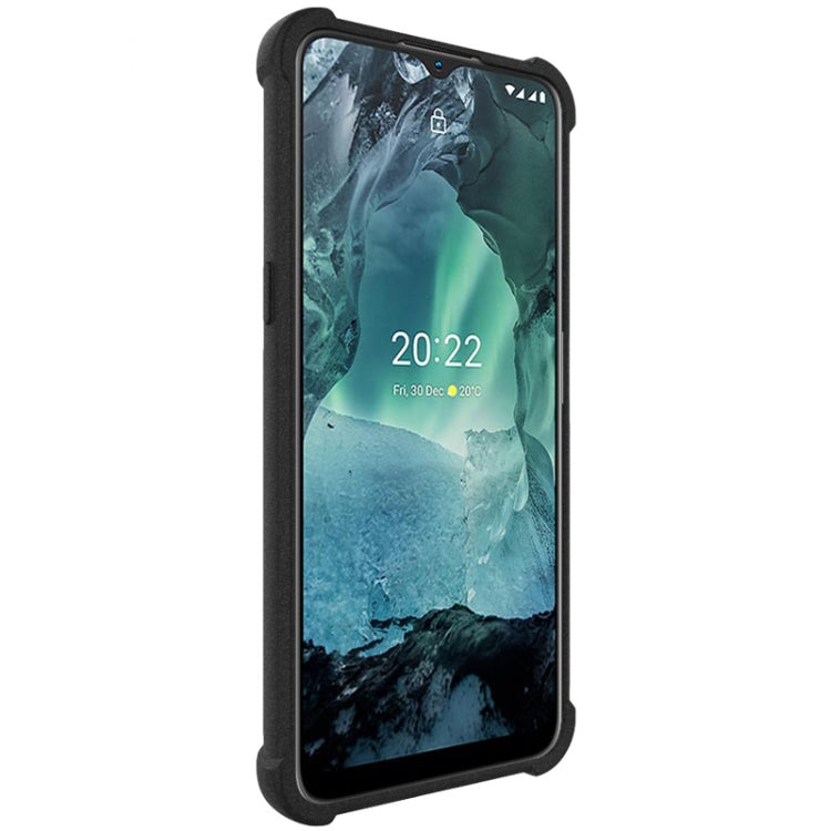 For Nokia G11/G21 IMAK All-inclusive Shockproof Airbag TPU Case (Matte Black) - Nokia Cases by imak | Online Shopping UK | buy2fix