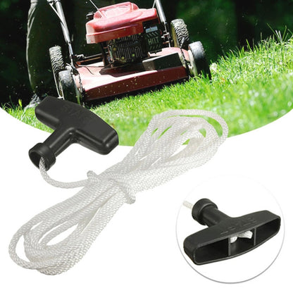 Lawn Mower Chainsaw Trimmer Universal Recoil Pull Start Handle with Rope Cord, Rope Length:3m - Lawn Mower, Saws & Accessories by buy2fix | Online Shopping UK | buy2fix