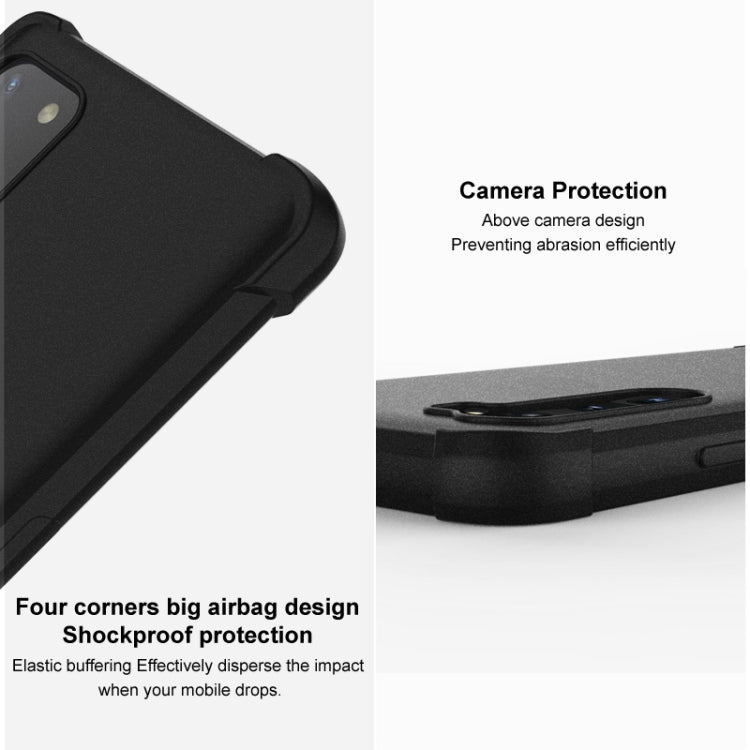 For Xiaomi Redmi K50 / 12T Ultra imak All-inclusive Shockproof Airbag TPU Phone Case(Matte Grey) - Xiaomi Cases by imak | Online Shopping UK | buy2fix