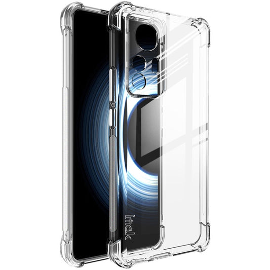 For Xiaomi Redmi K50 Ultra / 12T imak All-inclusive Shockproof Airbag TPU Phone Case(Transparent) - Xiaomi Cases by imak | Online Shopping UK | buy2fix