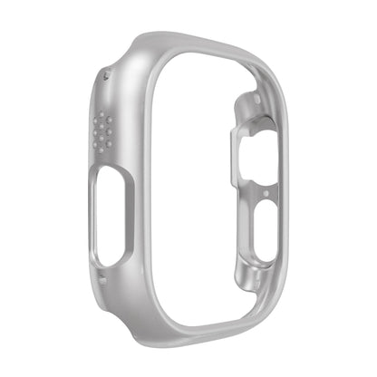 PC Hollow Protective Case For Apple Watch Ultra 49mm / Apple Watch Ultra 2 49mm(Silver) - Watch Cases by buy2fix | Online Shopping UK | buy2fix