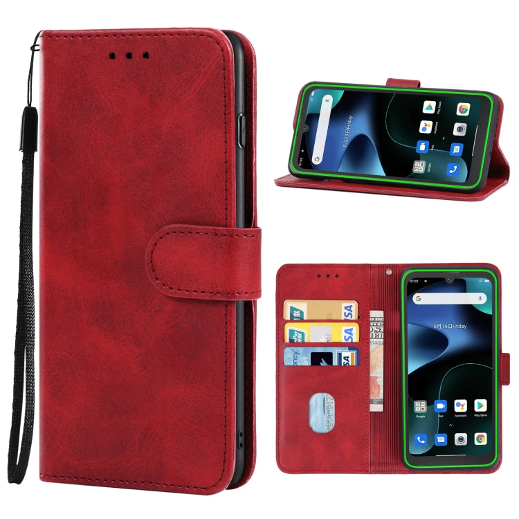 For Blackview BV5200 Leather Phone Case(Red) - More Brand by buy2fix | Online Shopping UK | buy2fix