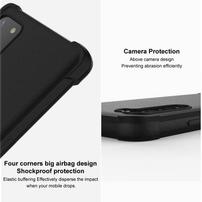 For Nokia G11 Plus 4G imak Shockproof Airbag TPU Phone Case(Matte Grey) - Nokia Cases by imak | Online Shopping UK | buy2fix