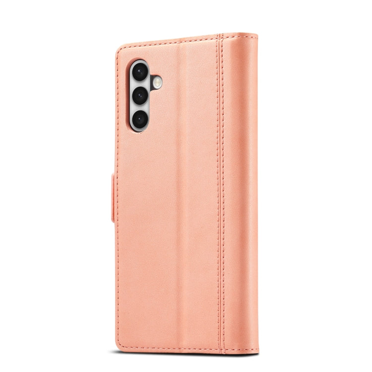 For Samsung Galaxy S23+ 5G LC.IMEEKE PU + TPU Skin-friendly Feeling Leather Phone Case(Rose Gold) - Galaxy S23+ 5G Cases by LC.IMEEKE | Online Shopping UK | buy2fix