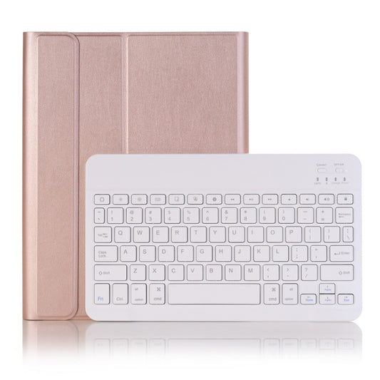 Detachable Bluetooth Keyboard Leather Tablet Case For iPad Air 3 / Pro 10.5 / 10.2 2021 & 2020 & 2019(Rose Gold) - Universal by buy2fix | Online Shopping UK | buy2fix