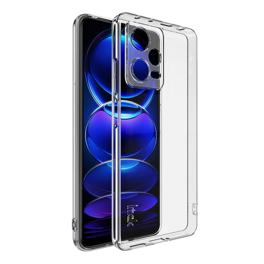 For Xiaomi Redmi Note 12 Pro 5G India IMAK UX-10 Series Transparent Shockproof TPU Phone Case(Transparent) - Xiaomi Cases by imak | Online Shopping UK | buy2fix
