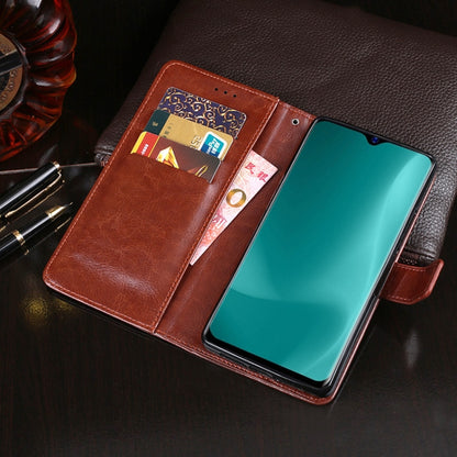 For Blackview A60 idewei Crazy Horse Texture Horizontal Flip Leather Case with Holder & Card Slots & Wallet(Red) - More Brand by idewei | Online Shopping UK | buy2fix