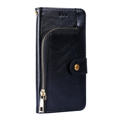 For OnePlus 11 Zipper Bag Leather Phone Case(Black) - OnePlus Cases by buy2fix | Online Shopping UK | buy2fix