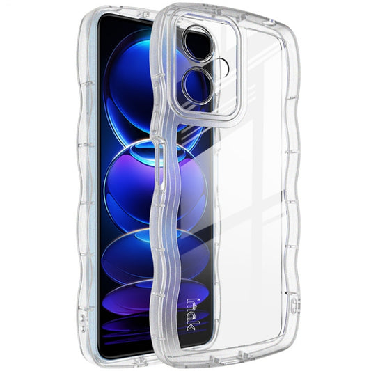 For Xiaomi Redmi Note 12 5G IMAK UX-8 Series TPU Phone Case(Transparent) - Xiaomi Cases by imak | Online Shopping UK | buy2fix