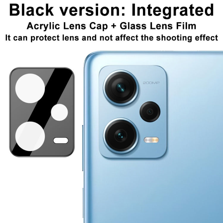 For Xiaomi Redmi Note 12 Pro+ 5G India imak High Definition Integrated Glass Lens Film Black Version -  by imak | Online Shopping UK | buy2fix