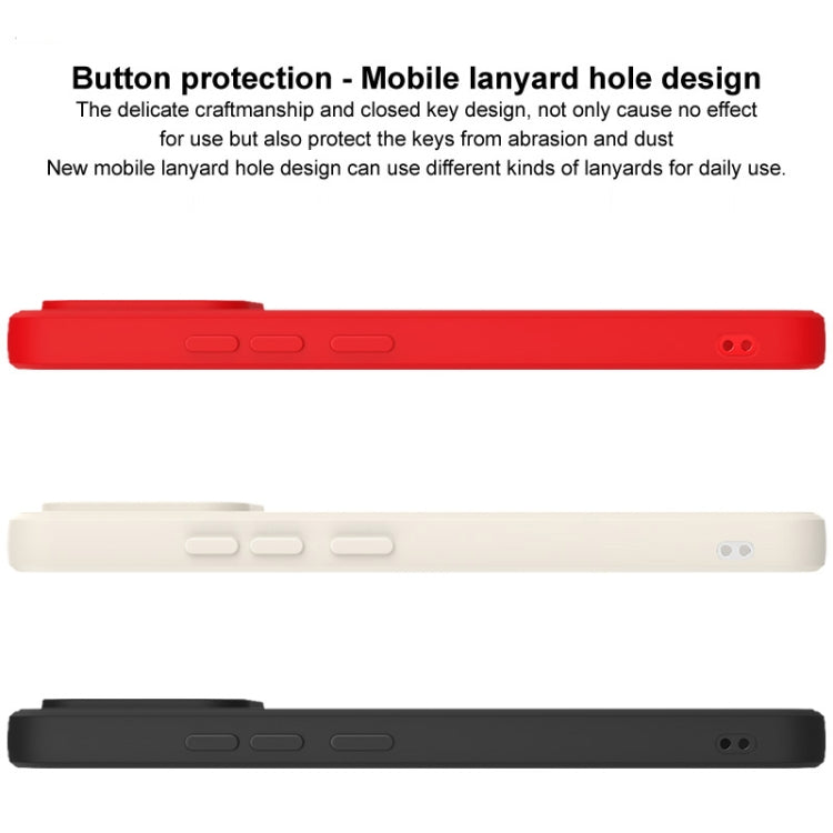 For Xiaomi Redmi Note 12 Pro 5G China / India IMAK UC-4 Series Straight Edge TPU Soft Phone Case(Black) - Xiaomi Cases by imak | Online Shopping UK | buy2fix