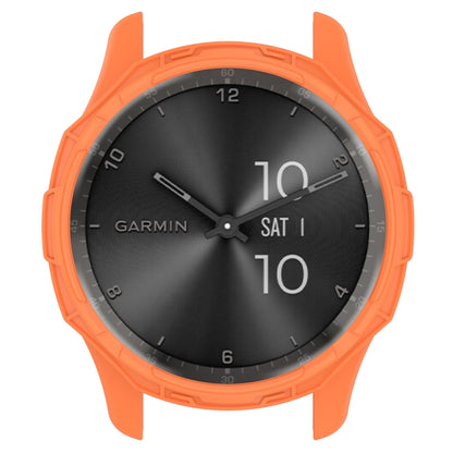 For Garmin Vivomove Trend Armor Hollow Watch Protective Case(Orange) - Watch Cases by buy2fix | Online Shopping UK | buy2fix