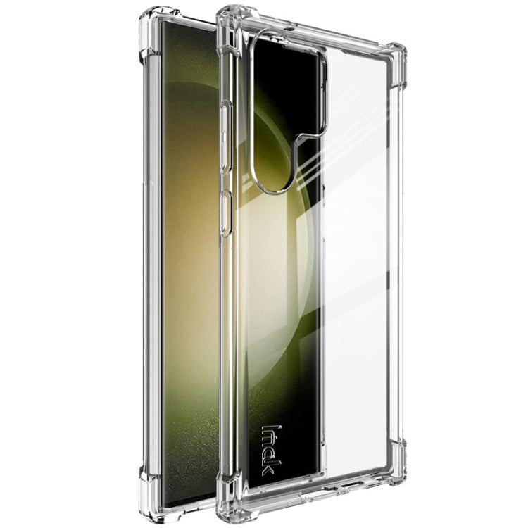 For Samsung Galaxy S23 Ultra 5G imak Shockproof Airbag TPU Phone Case(Transparent) - Galaxy S23 Ultra 5G Cases by imak | Online Shopping UK | buy2fix